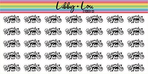 Family Fun Planner Sticker | Libby and Lou Sticker Co