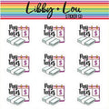 Pay Taxes Planner Sticker | Libby and Lou Sticker Co