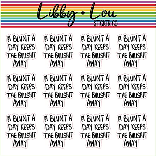 Blunt a Day Planner Stickers | Libby and Lou Sticker Co