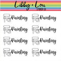 Painting Planner Sticker | Libby and Lou Sticker Co