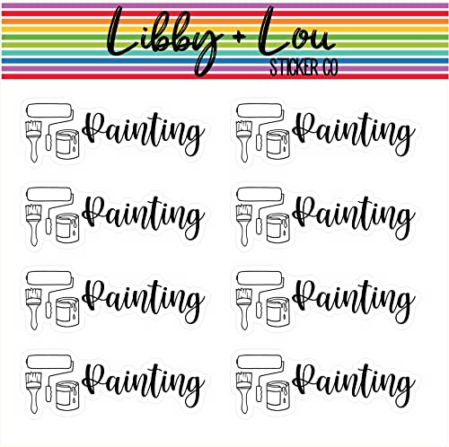 Painting Planner Sticker | Libby and Lou Sticker Co