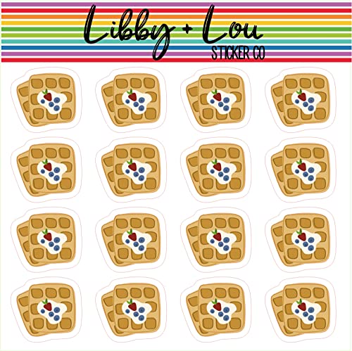 Waffles Planner Sticker | Libby and Lou Sticker Co
