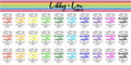 Drink Water Planner Stickers | Libby and Lou Sticker Co