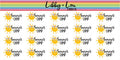 Summer Camp Planner Stickers | Libby and Lou Sticker Co