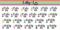 Prescription Refill Planner Sticker | Libby and Lou Sticker Co