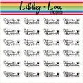 Pet Medication Planner Sticker | Libby and Lou Sticker Co