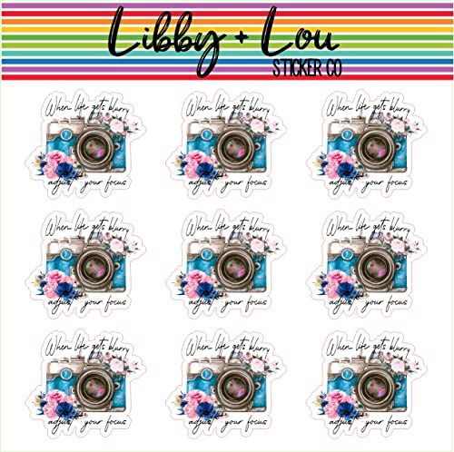 Adjust Your Focus Planner Sticker | Libby and Lou Sticker Co