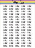 Test Planner Sticker | Academic Planner | Libby and Lou Sticker Co