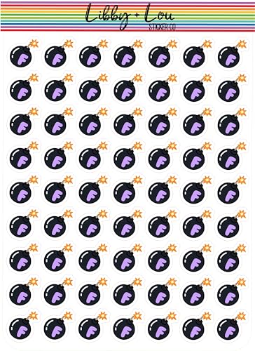 F Bomb Planner Sticker | Libby and Lou Sticker Co