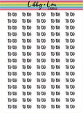 To Do Planner Sticker | Libby andLou Sticker