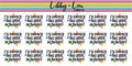 Funny Therapy Planner Stickers | Libby and Lou Sticker Co