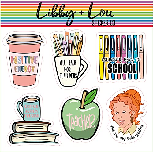 Teacher Planner Stickers | Libby and Lou Sticker Co