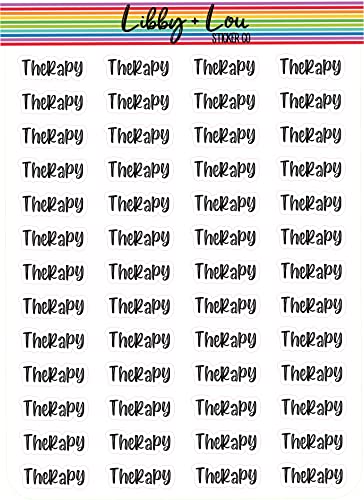 Therapy Planner Sticker | Libby and Lou Sticker Co