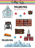 Philadelphia Planner Sticker | Libby and Lou Sticker Co