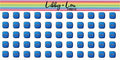 Streaming Service TV Planner Sticker | Libby and Lou Sticker Co