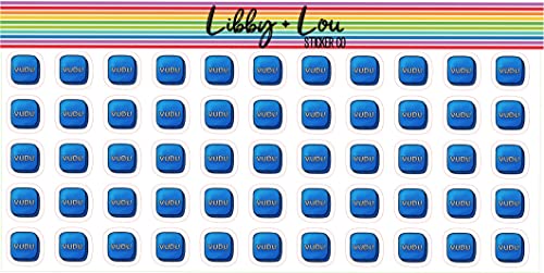 Streaming Service TV Planner Sticker | Libby and Lou Sticker Co