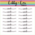 Work Script Planner Stickers | Libby and Lou Sticker Co