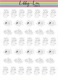 Bad Day Planner Sticker | Libby and Lou Sticker Co