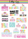 Mental Health Quotes Planner Sticker | Libby and Lou Sticker Co