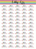 Take Attendance Planner Stickers | Libby and Lou Sticker Co