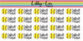 Softball Practice Planner Stickers | Libby and Lou Sticker Co