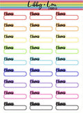 Chemotherapy Appointment Planner Sticker | Cancer Treatment | Libby and Lou Sticker Co