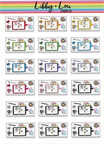 Rings Planner Sticker | Libby and Lou Sticker Co