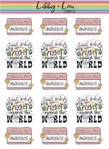 Anxiety Planner Sticker | Libby and Lou Sticker Co