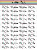 Go For A Walk Planner Stickers | Libby and Lou Sticker Co