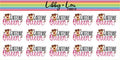 Coffee Queen Planner Stickers | Libby + Lou Sticker Co