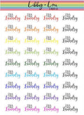 Fold Laundry Planner Stickers | Libby and Lou Sticker Co
