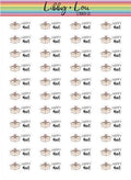 Happy Mail Planner Sticker | Libby and Lou Sticker Co