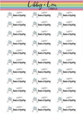 Happy Anniversary Planner Stickers | Libby and Lou Sticker Co