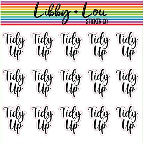 Tidy Up Planner Stickers | Libby and Lou Sticker Co