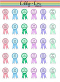 Adulting Award Ribbon Planner Sticker | Libby and Lou Sticker Co