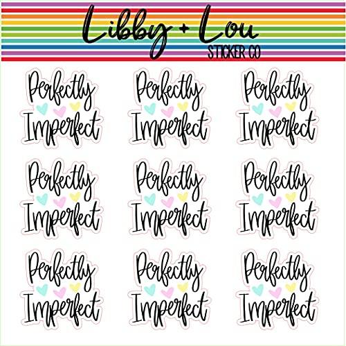 Perfectly Imperfect Planner Sticker | Libby and Lou Sticker Co