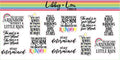 Rainbow Mental Health Quotes Planner Sticker | Libby and Lou Sticker Co