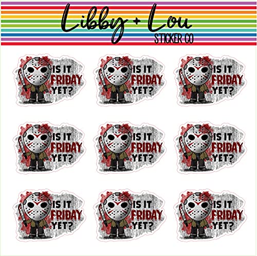 is it Friday? Planner Stickers | Halloween Decorations | Libby and Lou