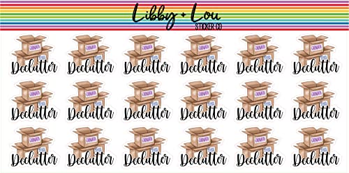 Declutter Planner Sticker | Libby and Lou Sticker Co