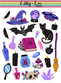 Witchy Planner Sticker | Libby and Lou Sticker Co