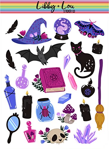 Witchy Planner Sticker | Libby and Lou Sticker Co