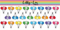 Balloons Planner Sticker | Birthday | Libby and Lou Sticker Co