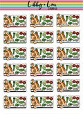 Meal Prep Planner Sticker | Libby and Lou Sticker Co