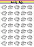 Therapy Planner Sticker | Libby and Lou Sticker Co