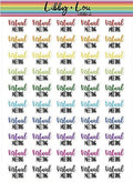 Virtual Meeting Planner Stickers | Libby and Lou Sticker Co