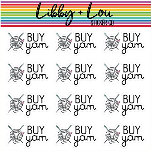Buy Yarn Planner Sticker | Libby and Lou Sticker Co