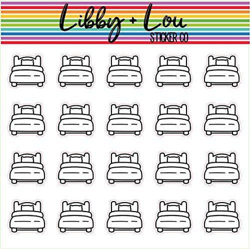 Beds Planner Stickers | Libby and Lou Sticker Co