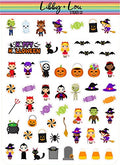 Halloween Decorative Planner Sticker | Libby and Lou Sticker Co
