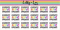 Chores Housework Cleaning Planner Sticker | Libby and Lou Sticker Co