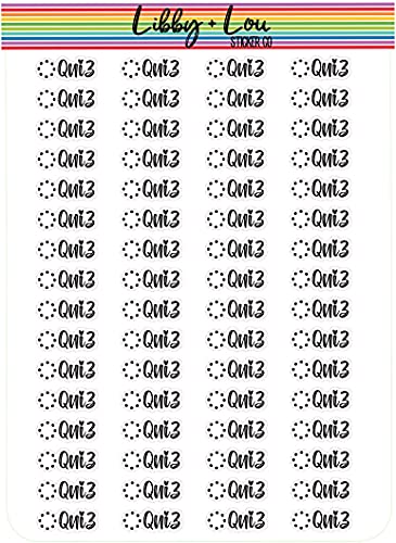 Quiz Planner Sticker | Libby and Lou Sticker Co